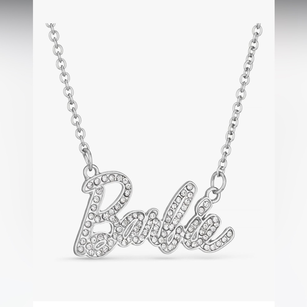 Silver Barbie Necklace